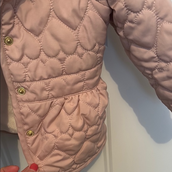 Pink Quilted Kids Jacket - Picture 7 of 11